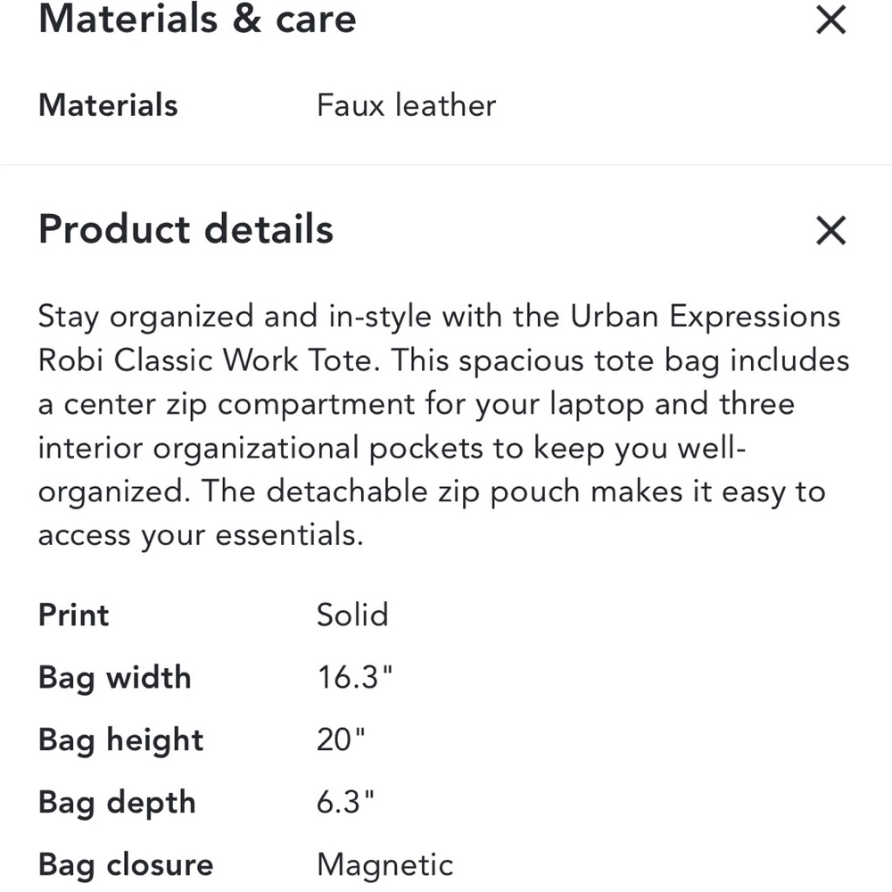 Classic Work Tote - image 3